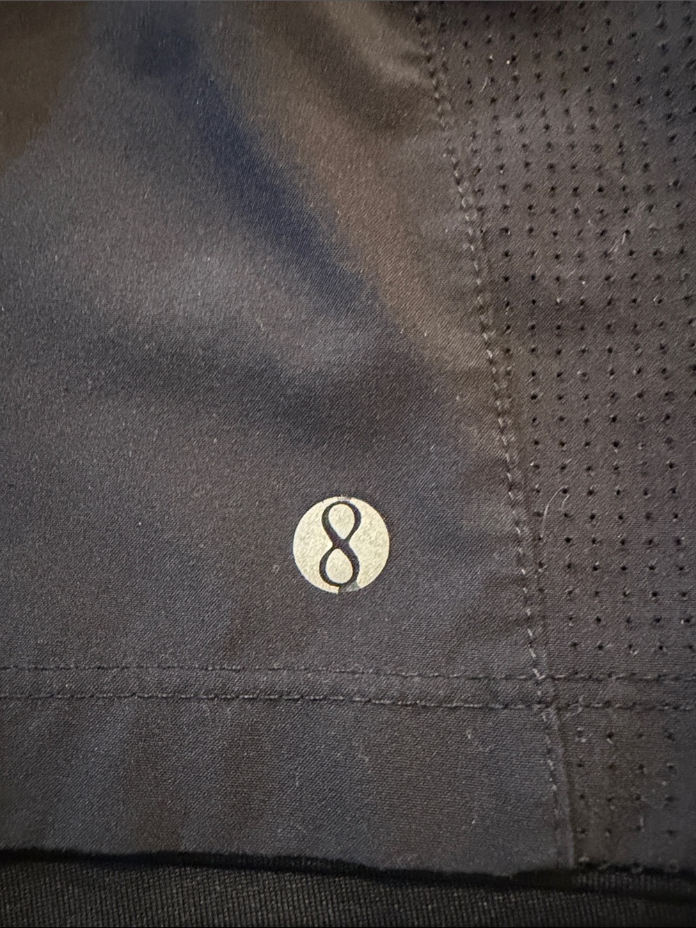 Layer 8 | Black Running Shorts | XS - Picture 2 of 5